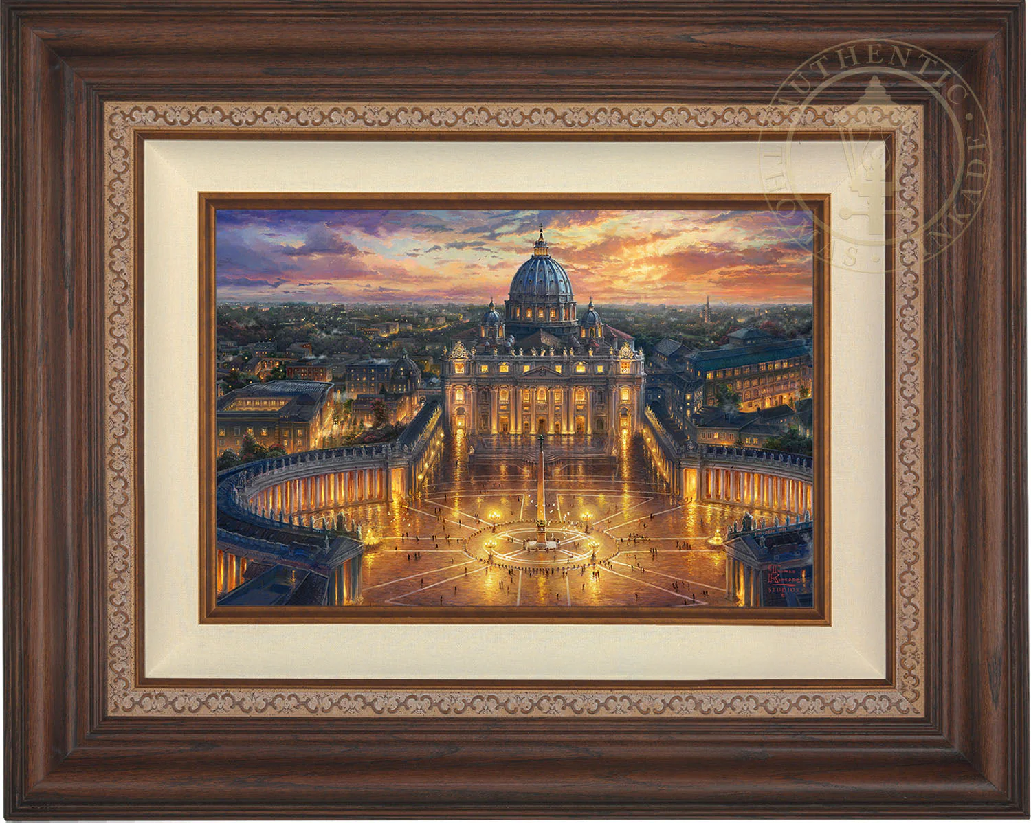 Vatican Sunset - Limited Edition Canvas - Image 10