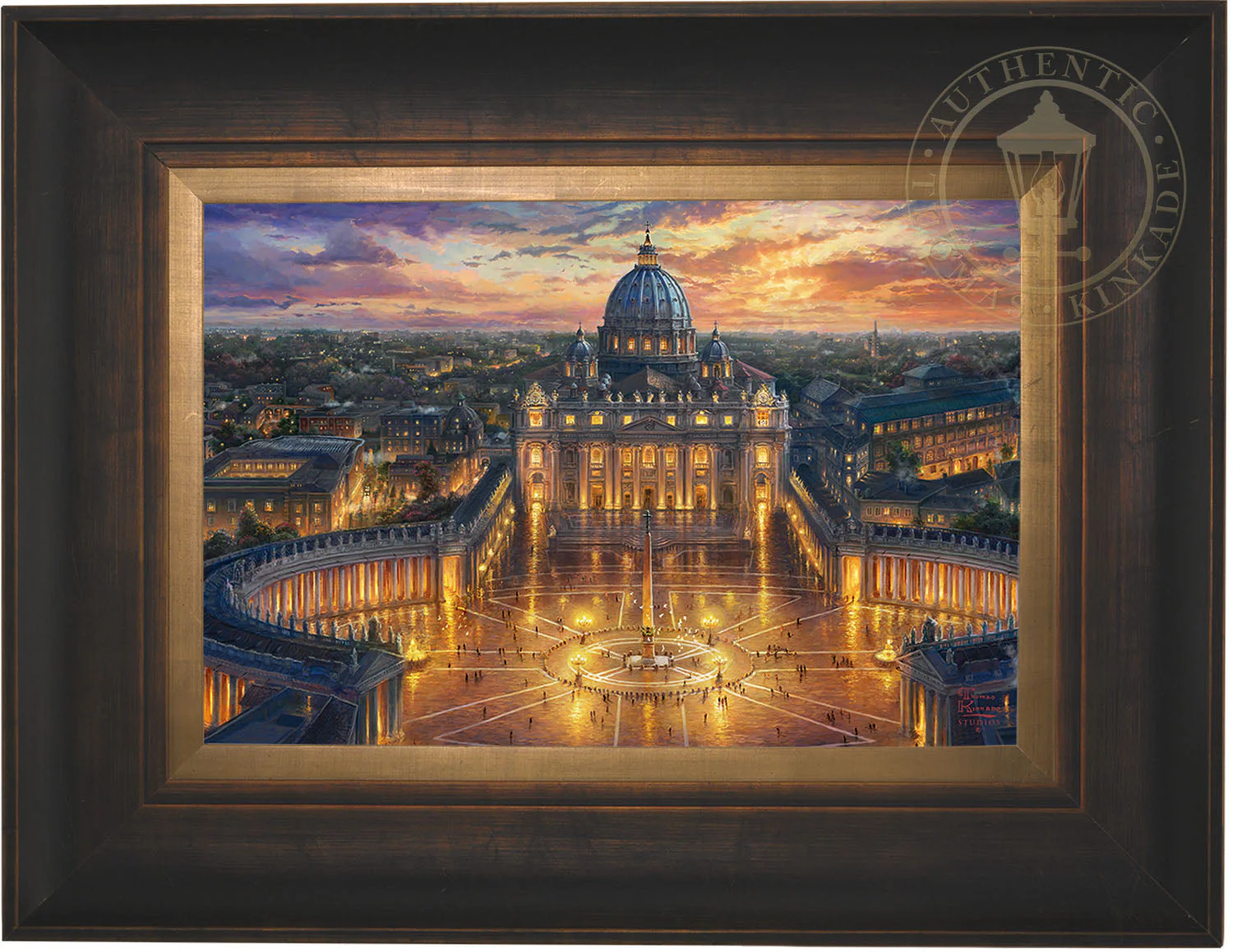 Vatican Sunset - Limited Edition Canvas - Image 11