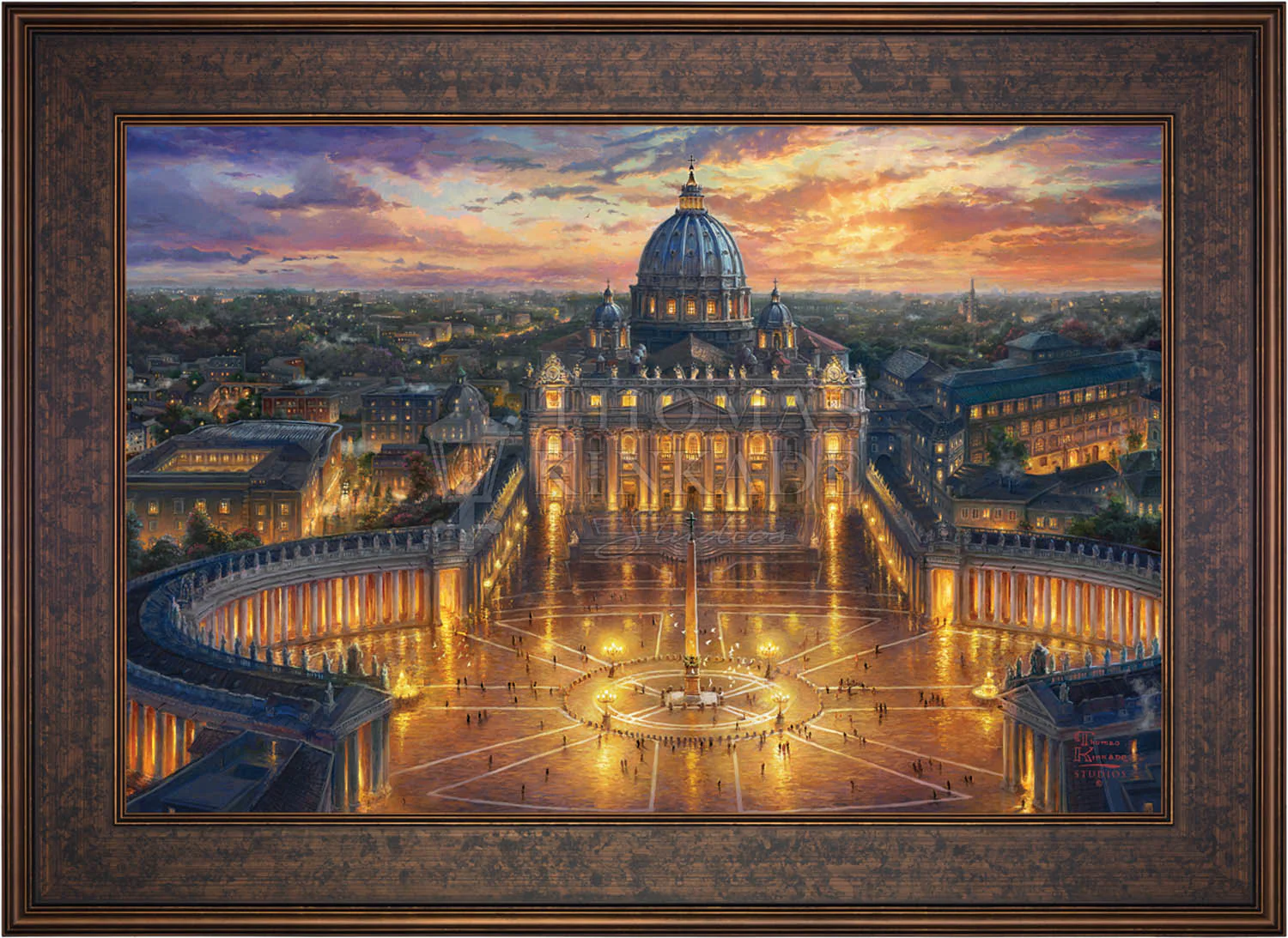 Vatican Sunset - Limited Edition Canvas - Image 12