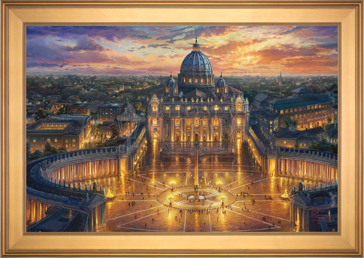 Vatican Sunset - Limited Edition Canvas - Image 15