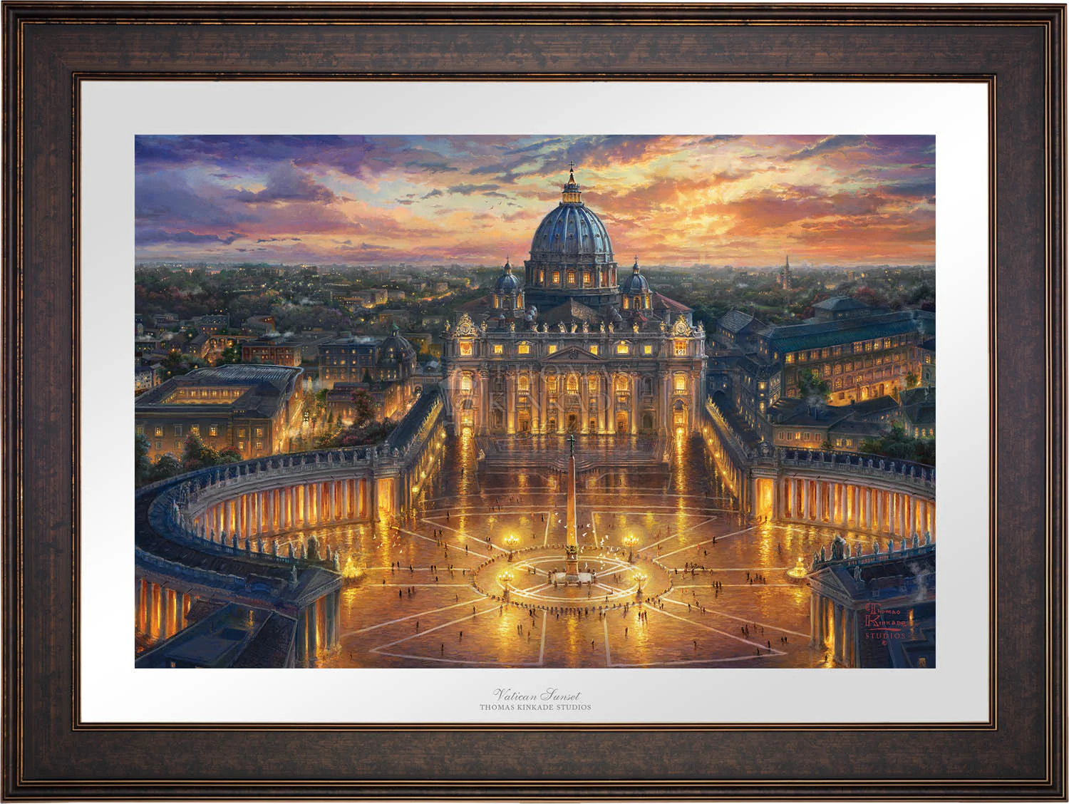 Vatican Sunset - Limited Edition Paper - Image 2