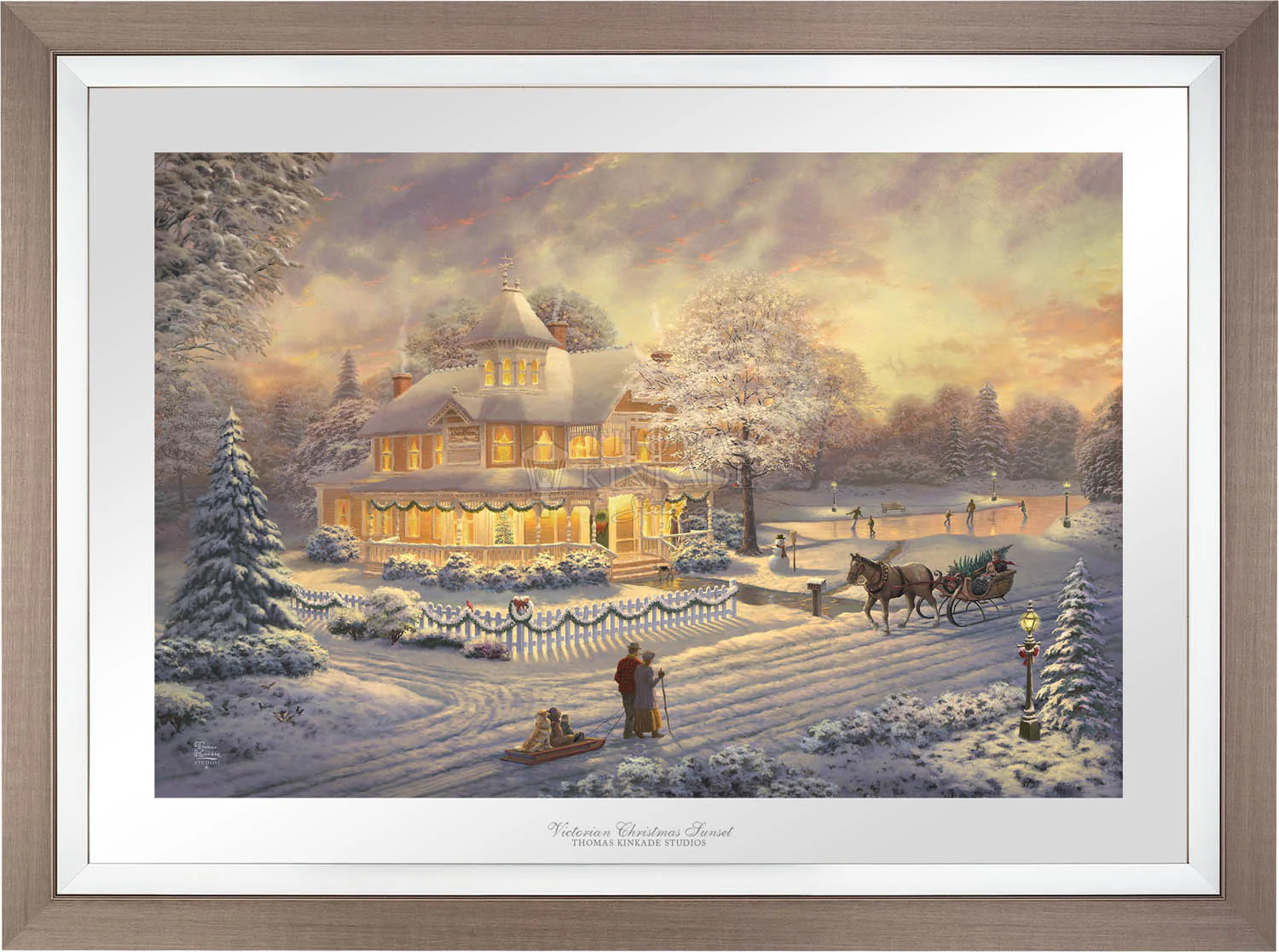 Victorian Christmas Sunset - Limited Edition Paper - Image 6