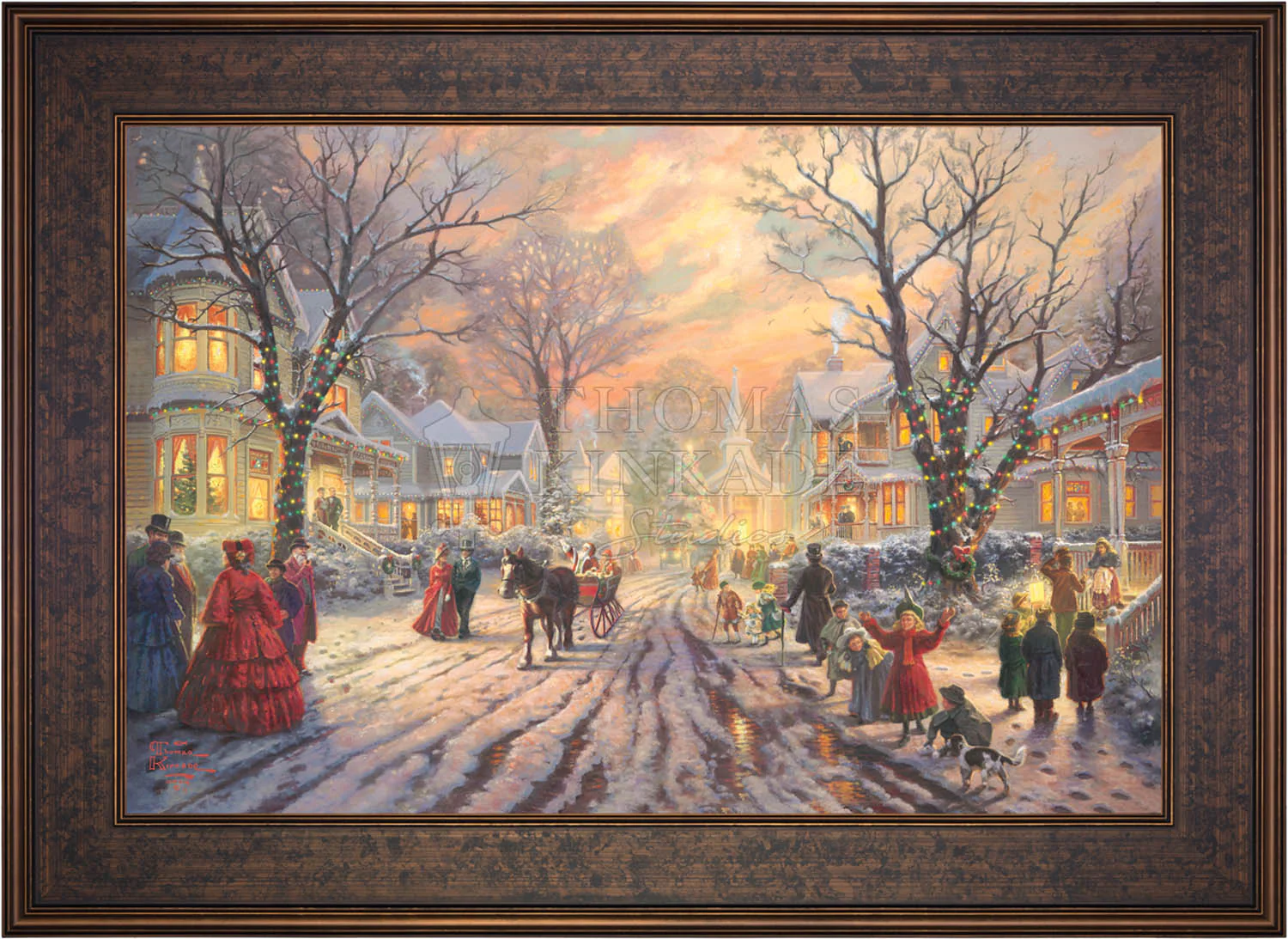 A Victorian Christmas Carol - Limited Edition Canvas - Image 12