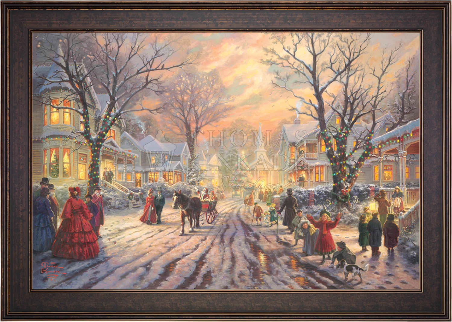 A Victorian Christmas Carol - Limited Edition Canvas - Image 13