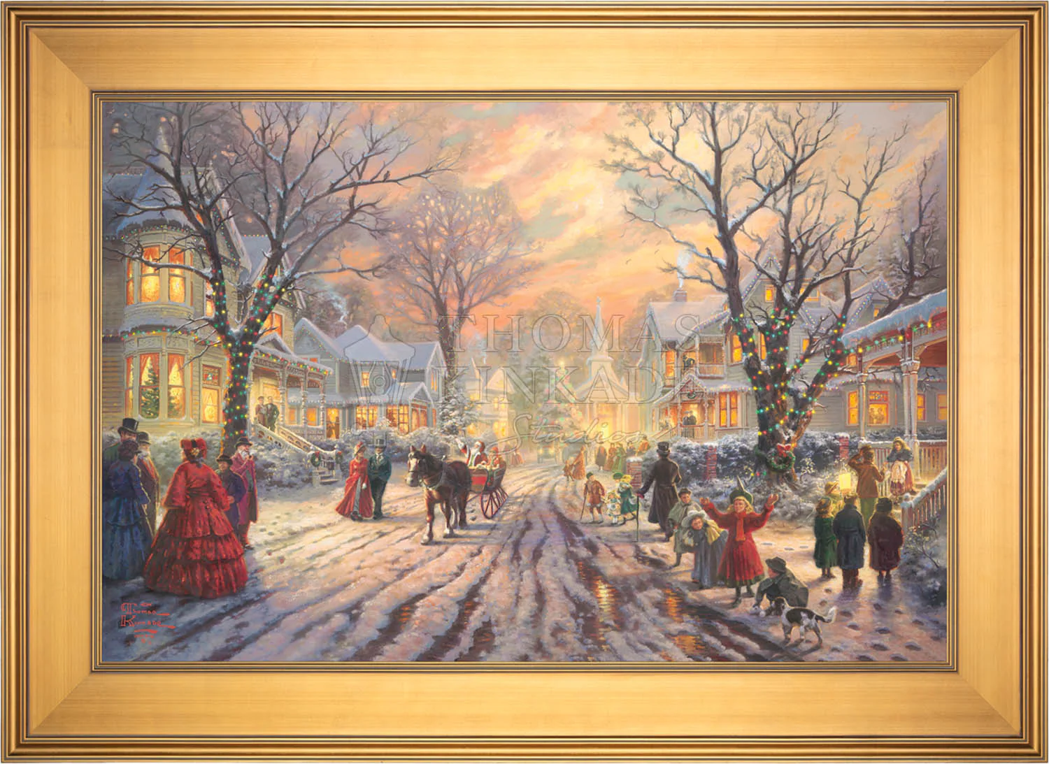 A Victorian Christmas Carol - Limited Edition Canvas - Image 14