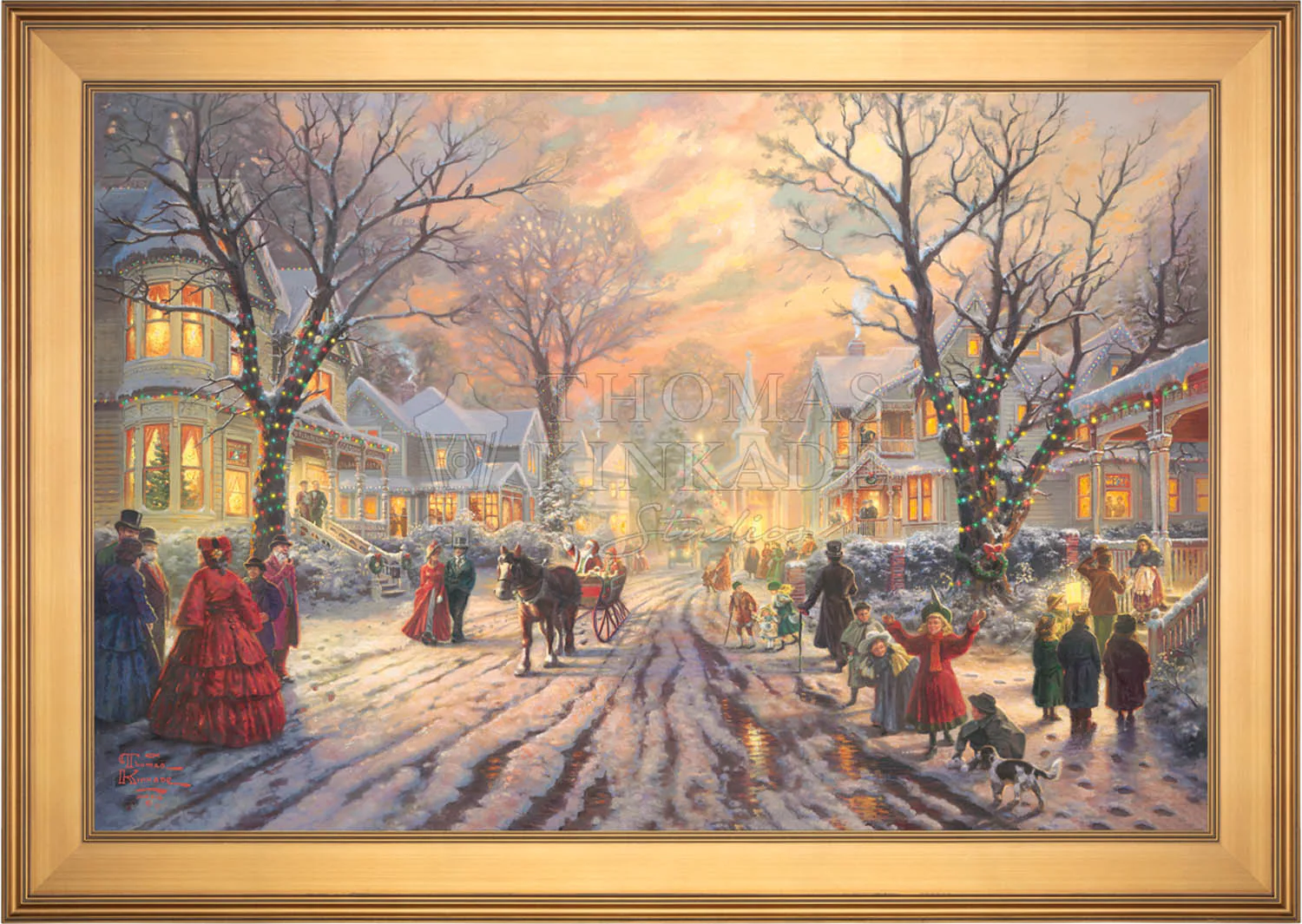 A Victorian Christmas Carol - Limited Edition Canvas - Image 15