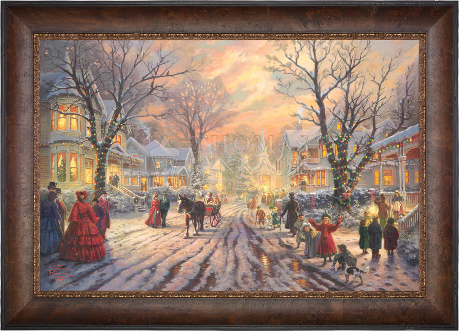 A Victorian Christmas Carol - Limited Edition Canvas - Image 6