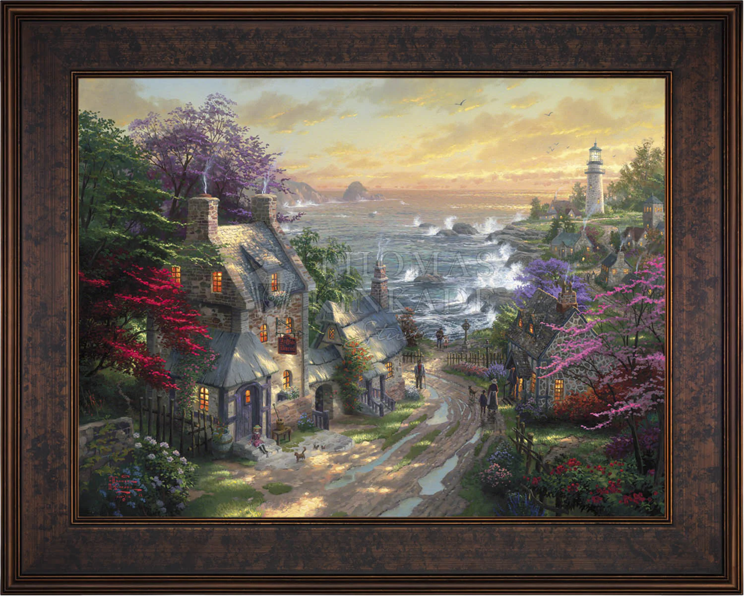 The Village Lighthouse - Limited Edition Canvas - Image 12