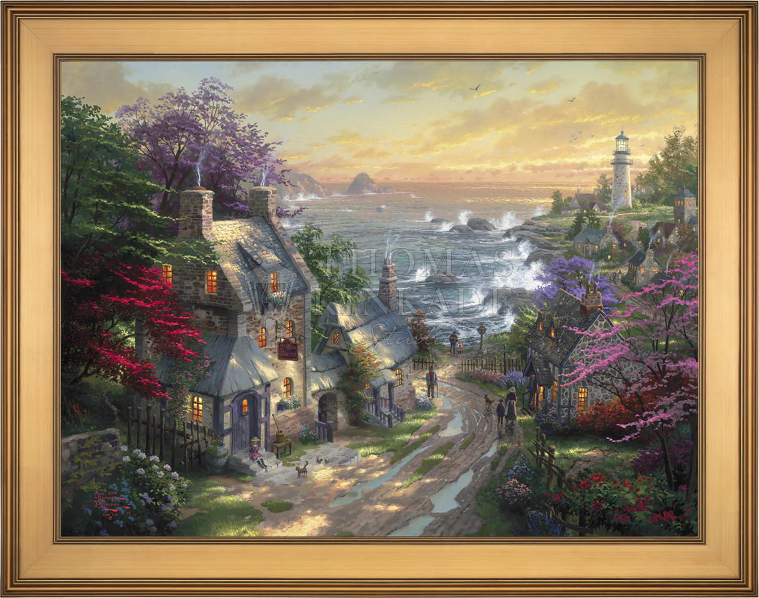 The Village Lighthouse - Limited Edition Canvas - Image 15