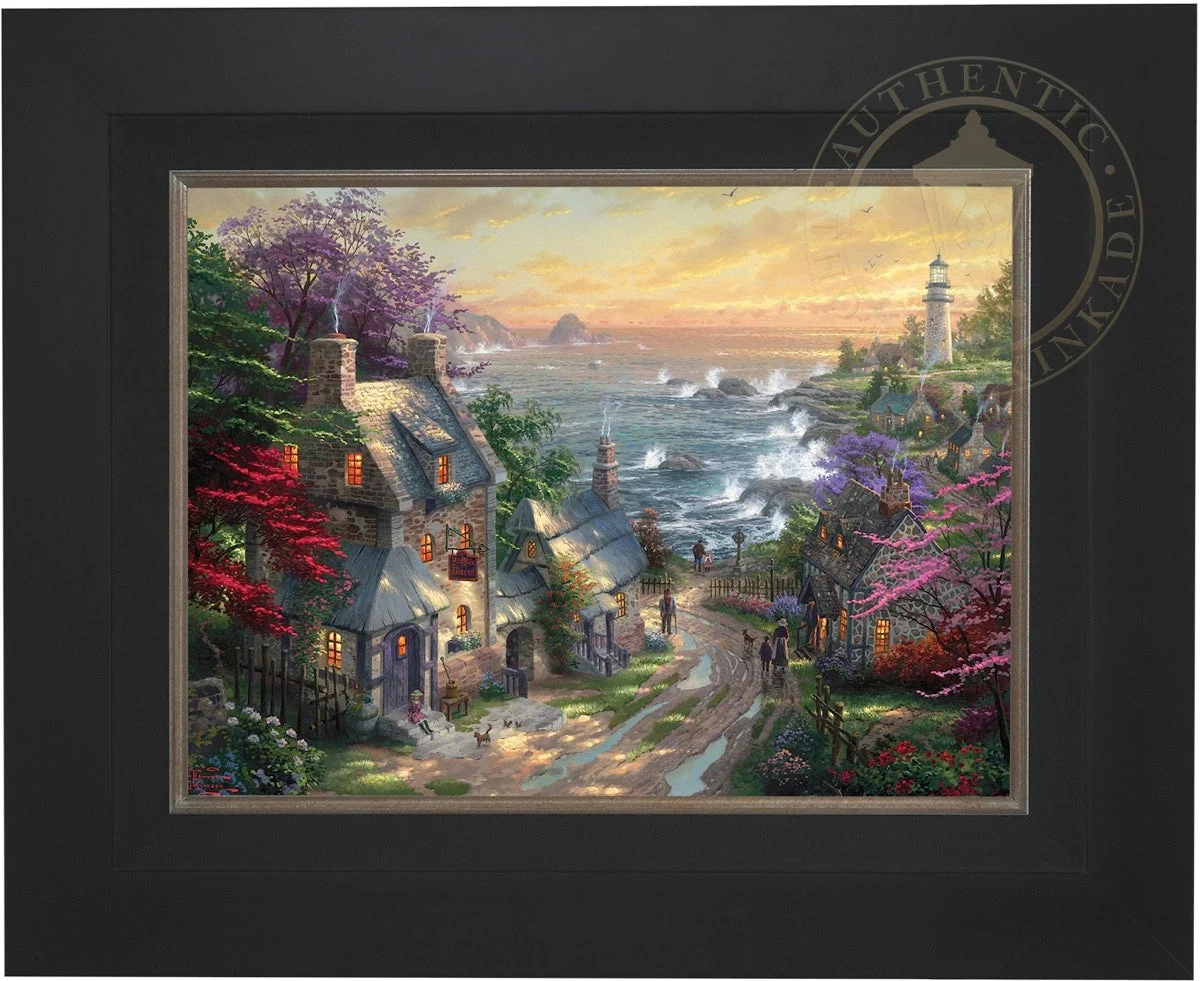 The Village Lighthouse - Limited Edition Canvas - Image 8