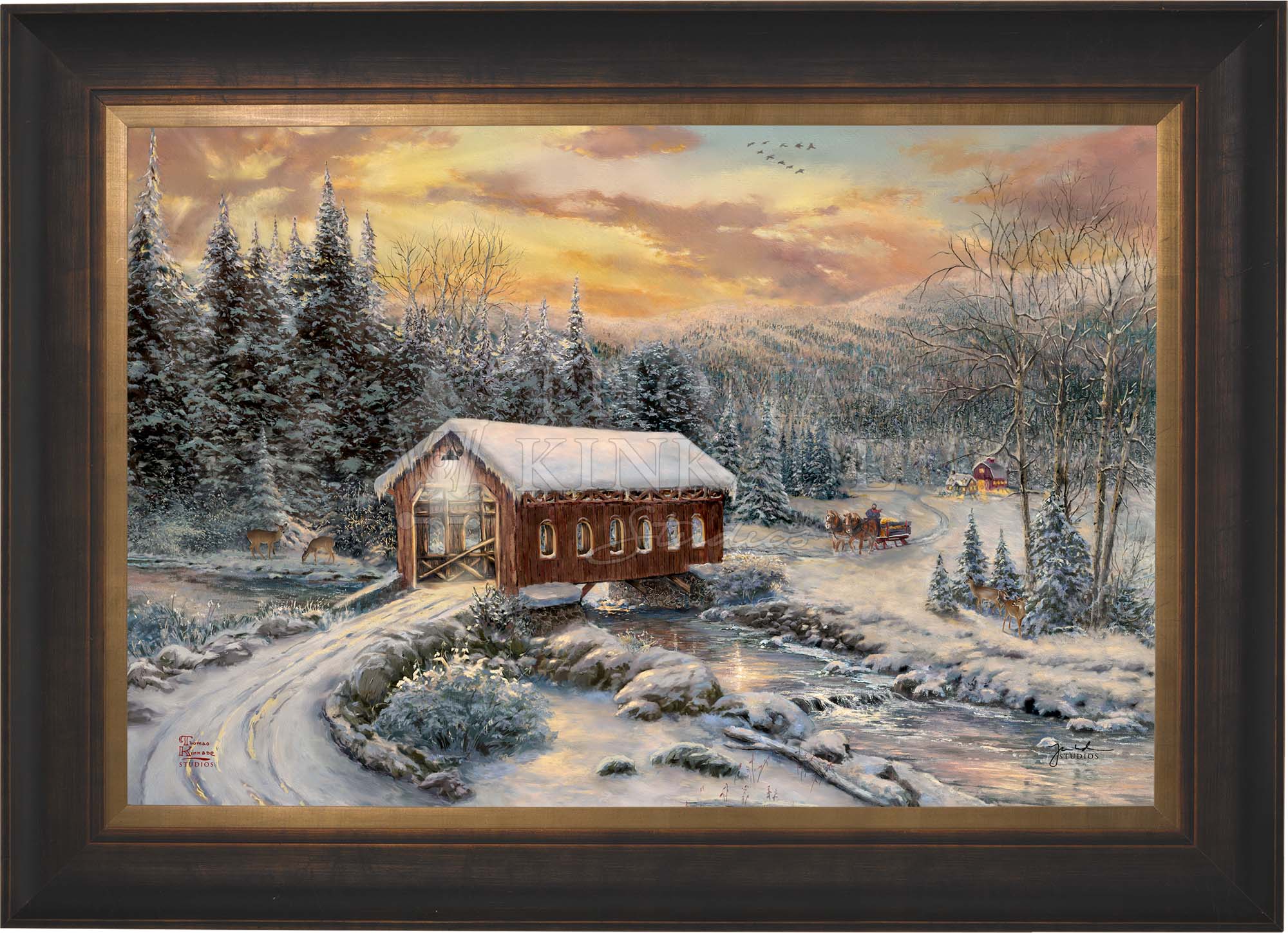 A Winter's Calm - Limited Edition Canvas - Image 11