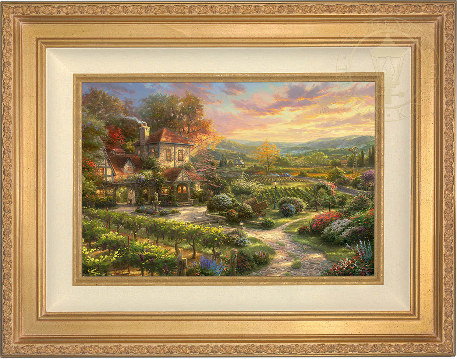 Wine Country Living - Limited Edition Canvas - Image 2