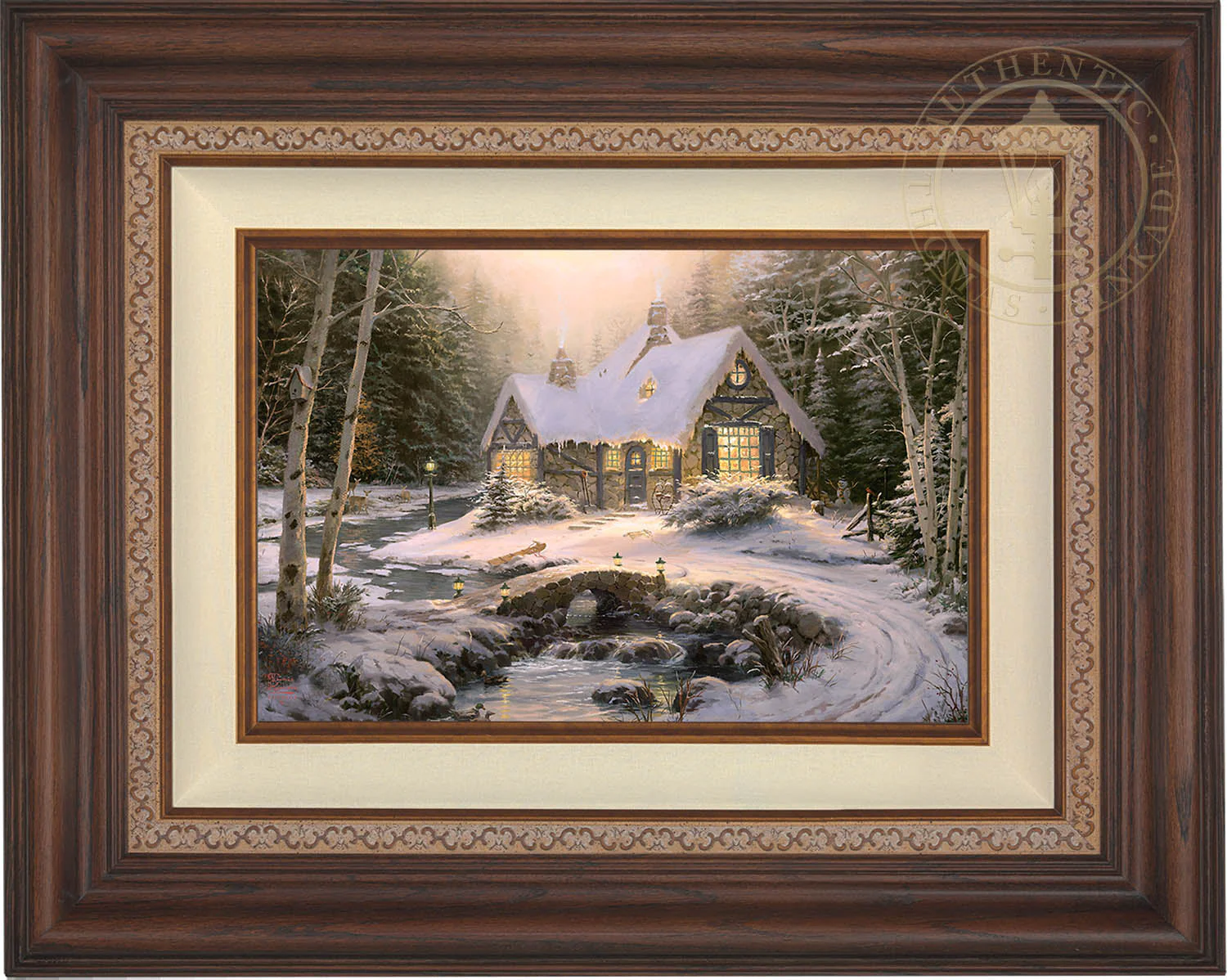 Winter Light Cottage - Limited Edition Canvas - Image 10