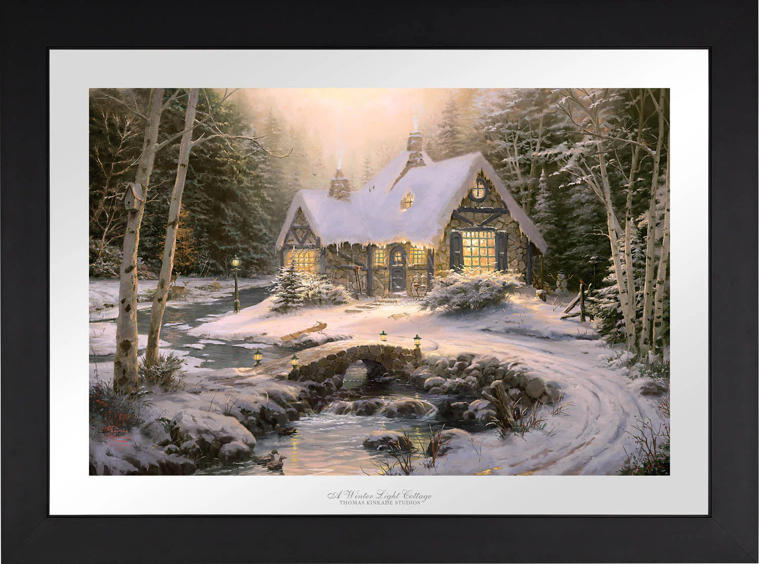 Winter Light Cottage - Limited Edition Paper - Image 5
