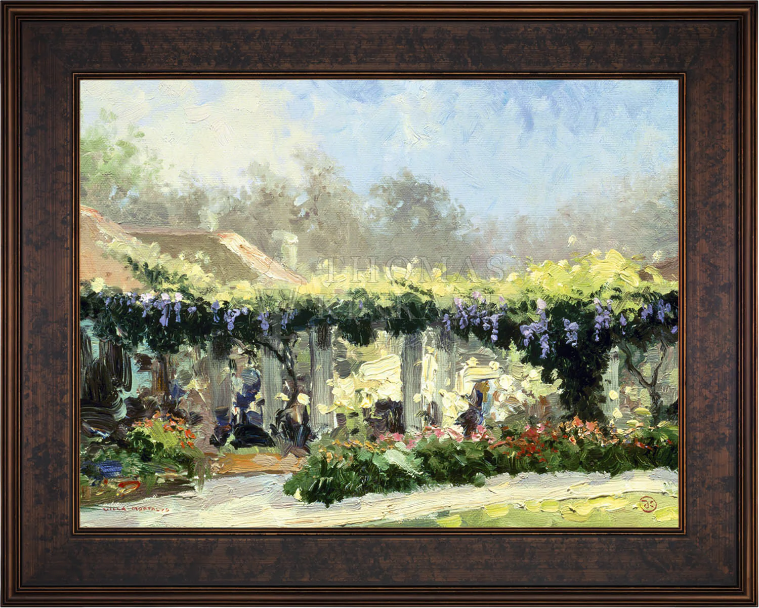 Wisteria Arbor - Limited Edition Canvas - Image 11
