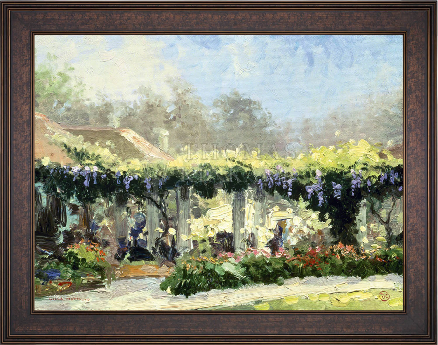 Wisteria Arbor - Limited Edition Canvas - Image 12