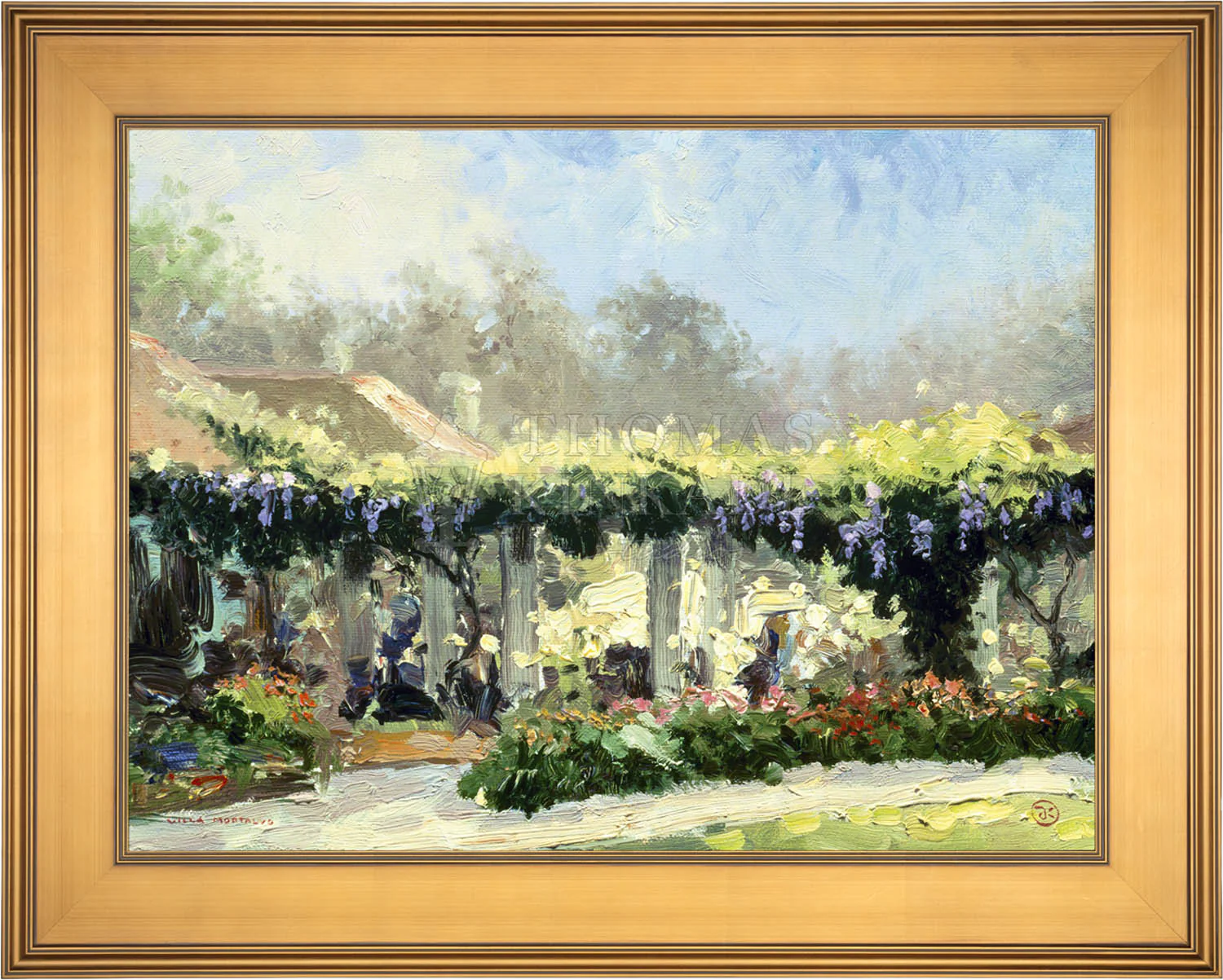 Wisteria Arbor - Limited Edition Canvas - Image 13