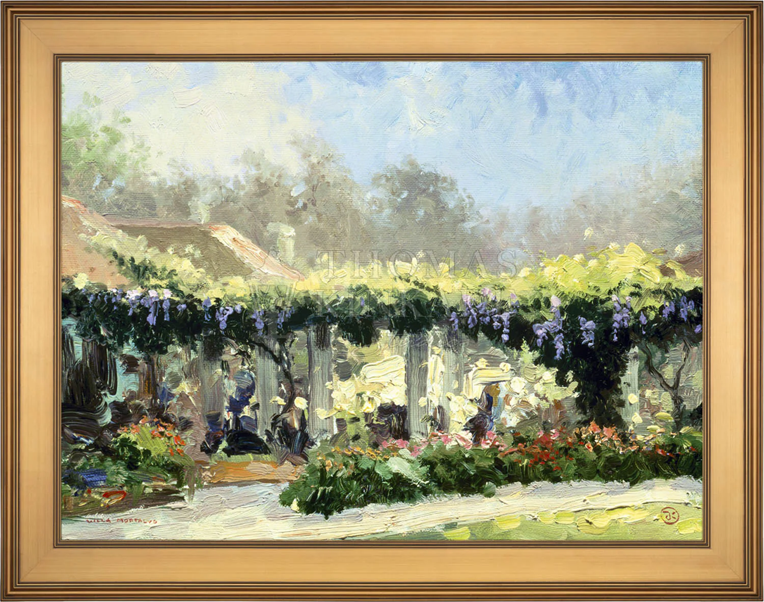 Wisteria Arbor - Limited Edition Canvas - Image 14