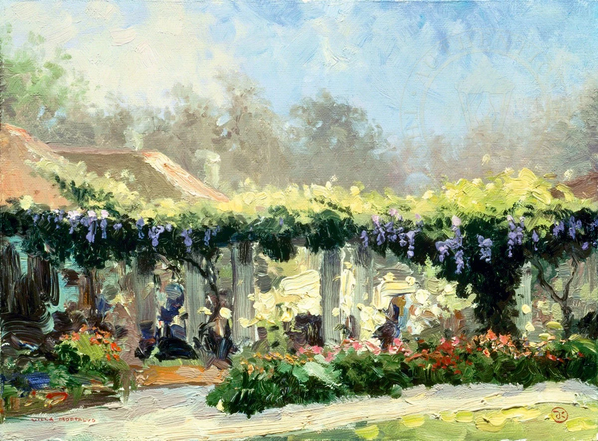 Wisteria Arbor - Limited Edition Canvas - Image 16
