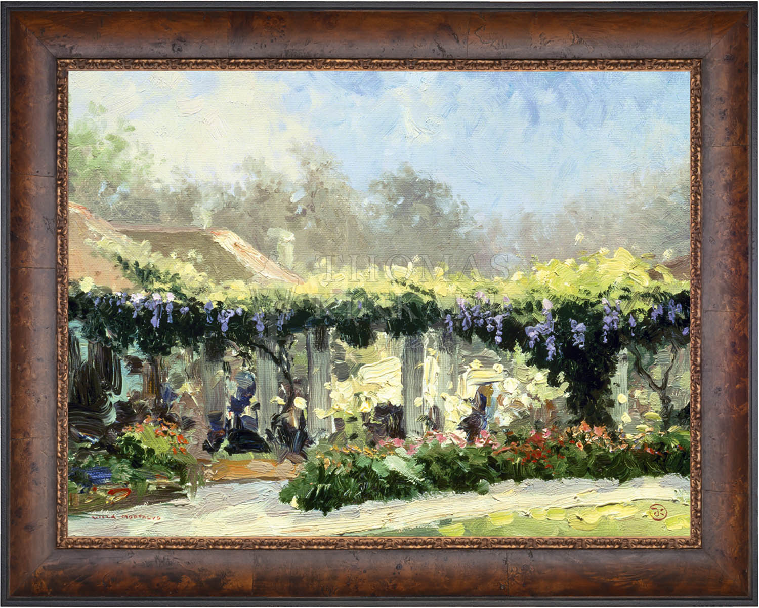 Wisteria Arbor - Limited Edition Canvas - Image 6
