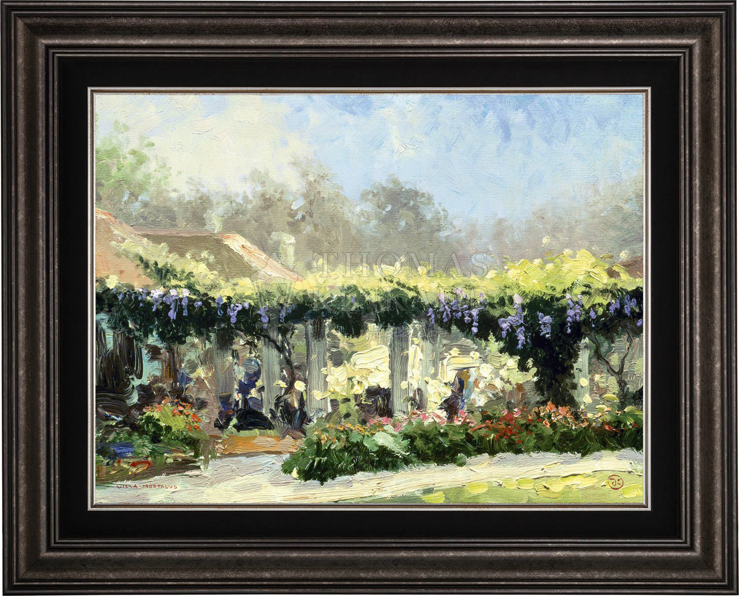 Wisteria Arbor - Limited Edition Canvas - Image 9