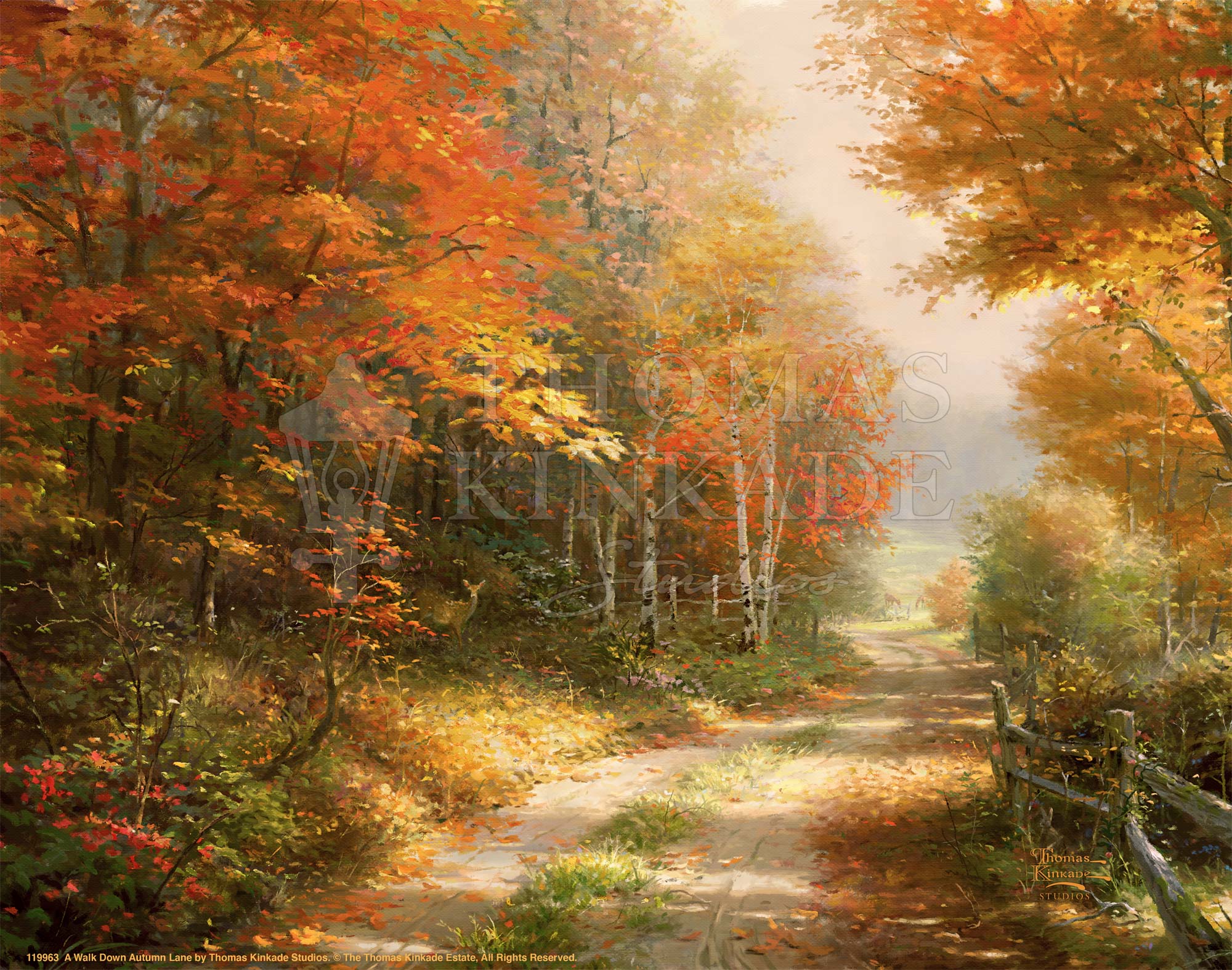A Walk Down Autumn Lane - Art Prints - Image 6