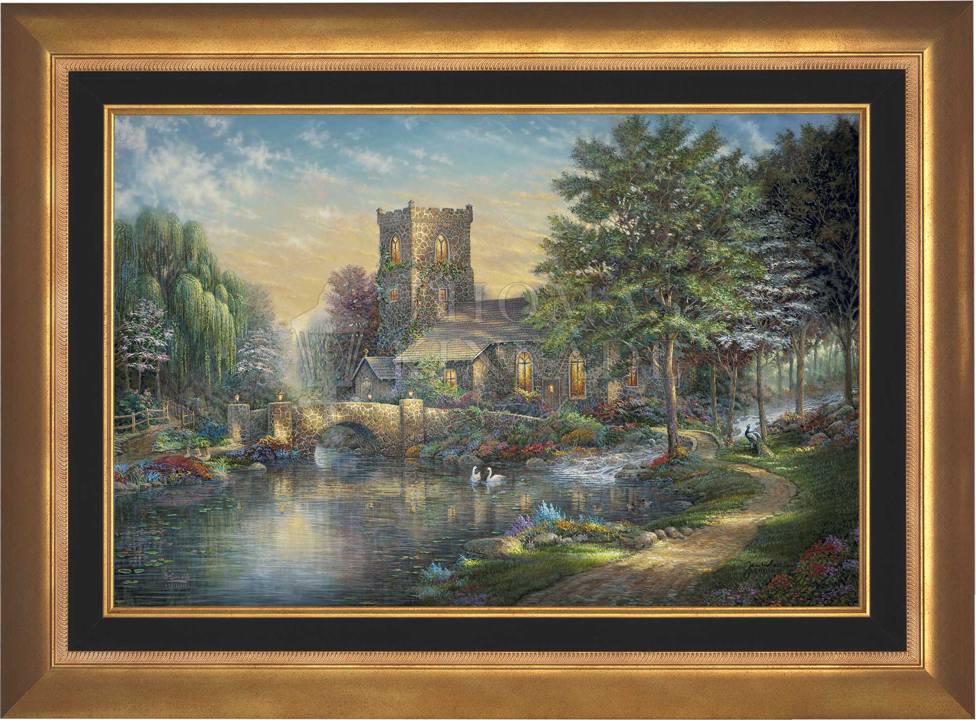 Willow Wood Chapel - Limited Edition Canvas - Image 4
