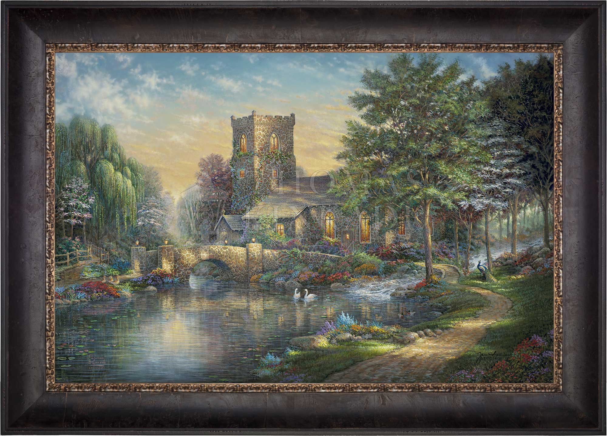 Willow Wood Chapel - Limited Edition Canvas - Image 5