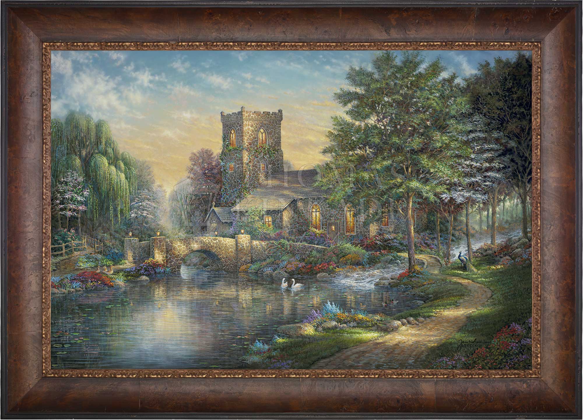 Willow Wood Chapel - Limited Edition Canvas - Image 6