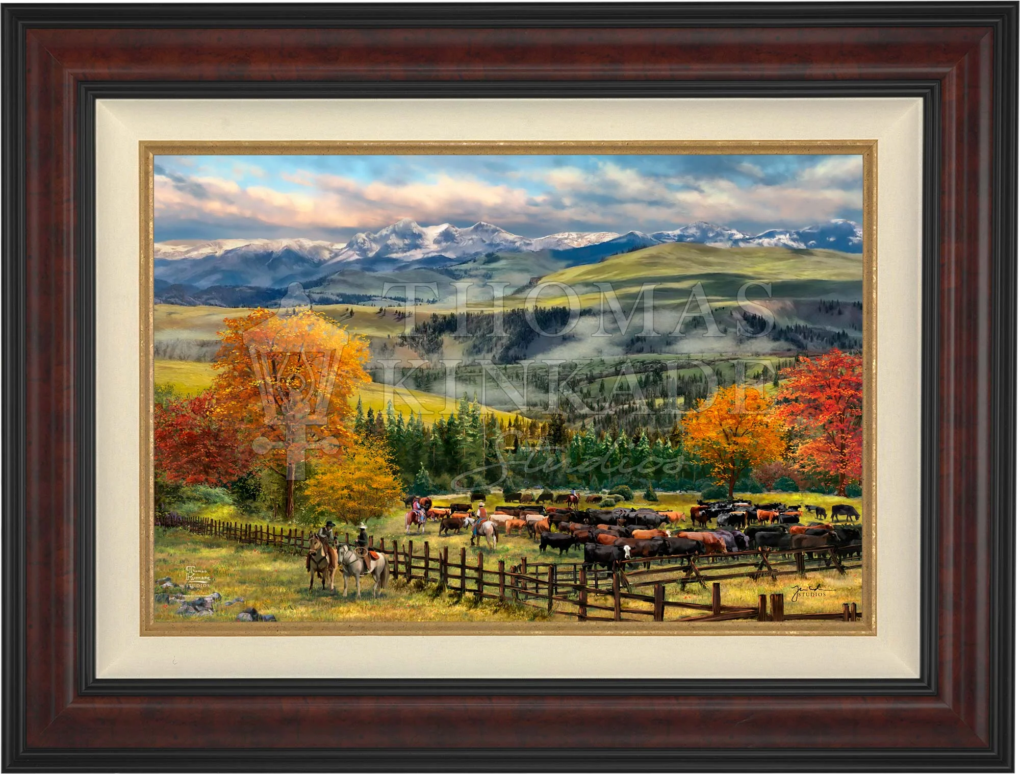 Yellowstone Sky - Limited Edition Canvas