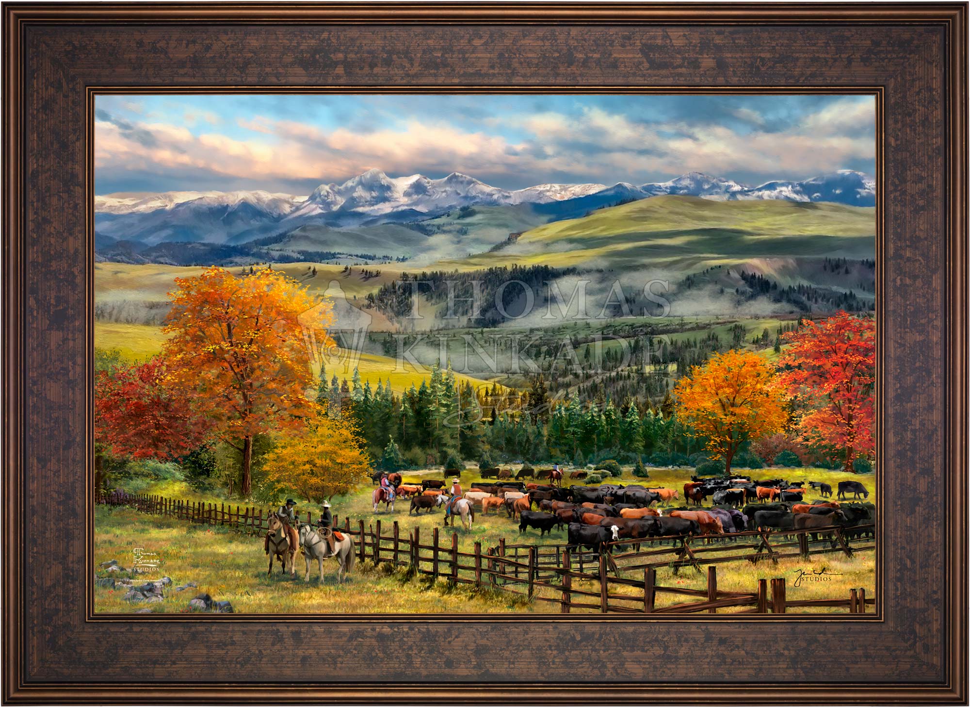 Yellowstone Sky - Limited Edition Canvas - Image 15