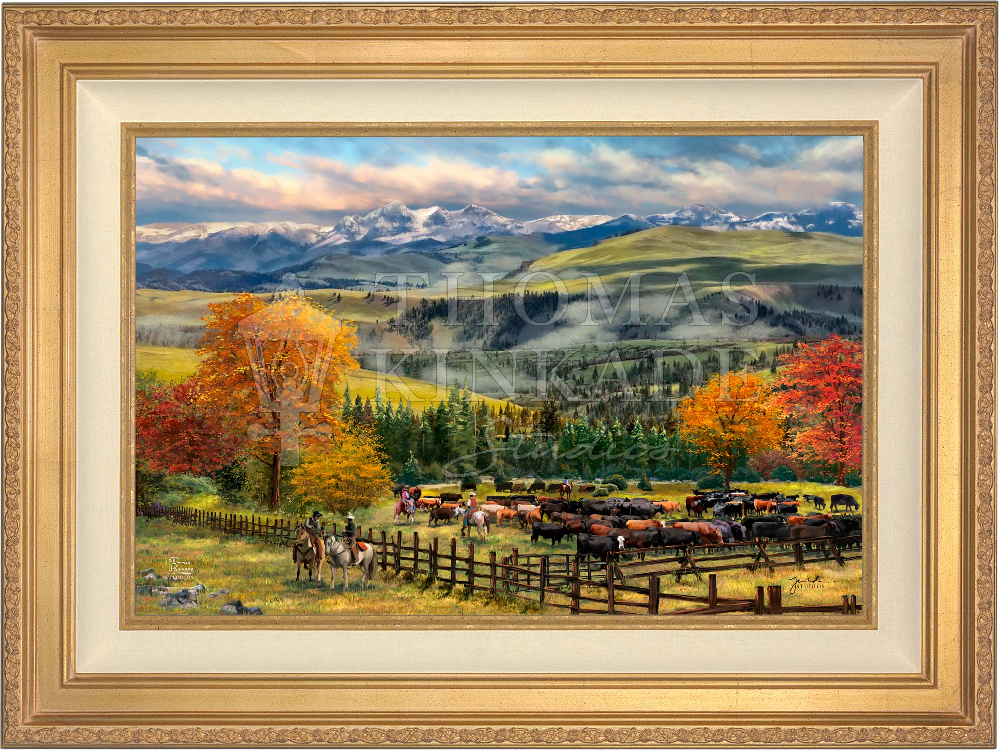 Yellowstone Sky - Limited Edition Canvas - Image 4